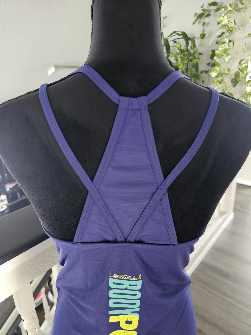 Size S Women’s Reebok Body Pump Les Mills Tank-Top - Purple - Picture 5 of 7